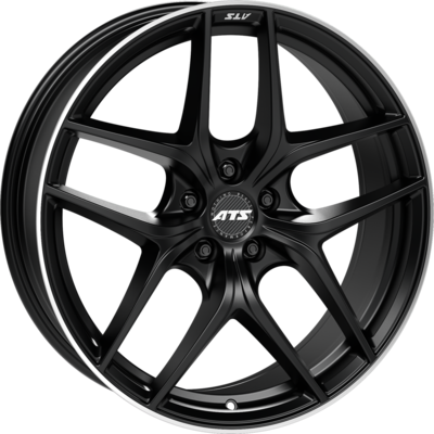 ATS Competition 2 Racing Black Polished Alloy Wheels Image